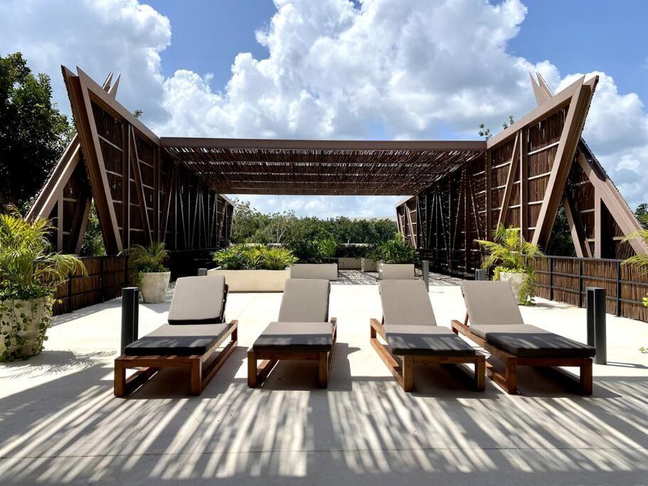 Exclusive Studio In A Gated Community By Casa Paraiso Тулум Экстерьер фото